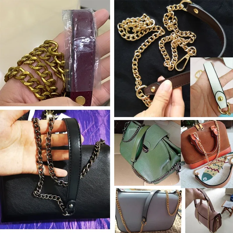 sangles de sac à main pour femmes, chaînes de sac à bandoulière, sangle de remplacement, accessoire de sac, partie ceinture pour sacs