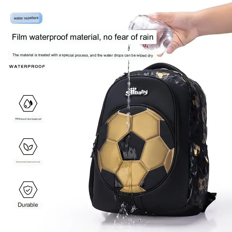 sac à dos de football pour enfants, cartable d'école, sac à dos anime, sacs de voyage pour adolescents, mochila escolar infantil menino