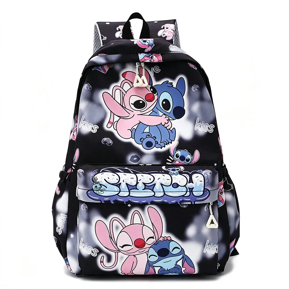 sac à dos scolaire grande capacité à double bretelle, motif dessin animé, pour loisirs en extérieur, cadeau de collection charmant pour étudiants