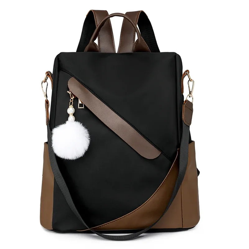 sac à dos en nylon imperméable pour femme, sac de voyage pour femme, sacs à dos, cartable pour adolescentes, sac à documents solide, cartable mochila, nouveau