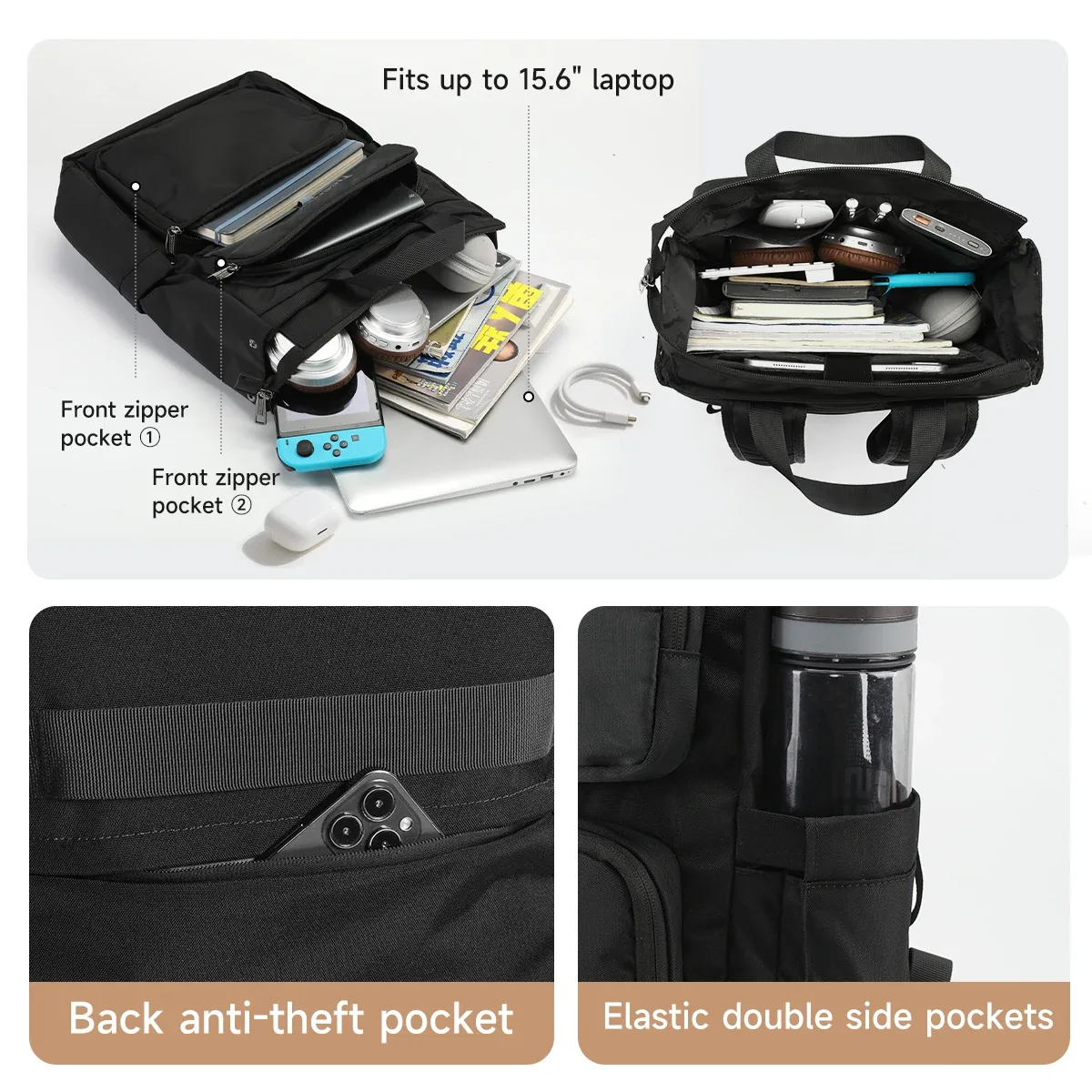sac à dos tigernu pour femmes, sac à dos d'école tendance, sacs pour filles, sac à dos pour ordinateur portable 15,6 pouces pour femmes, sacs de plein air, sac à dos féminin, sac à main