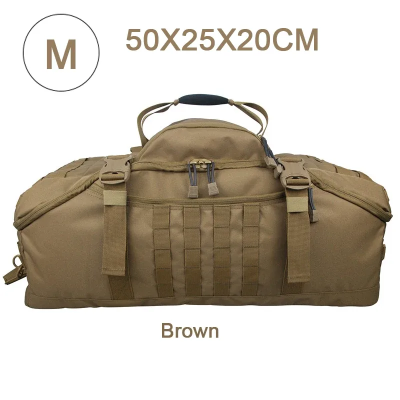 Sac de voyage 250L 45L 80L, sac à dos tactique militaire avec sangle réglable, sac de week-end pour hommes et femmes, sacs de sport imperméables