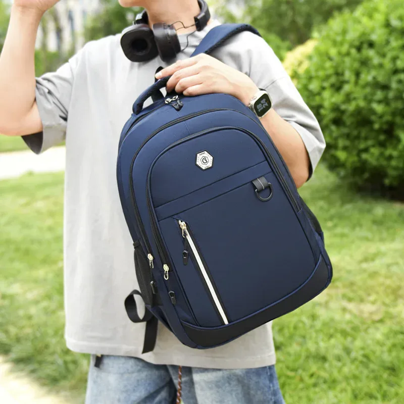 grande capacité polyvalent court voyage décontracté pochette d'ordinateur pour hommes et femmes simple texture sport double sacs à bandoulière en vente