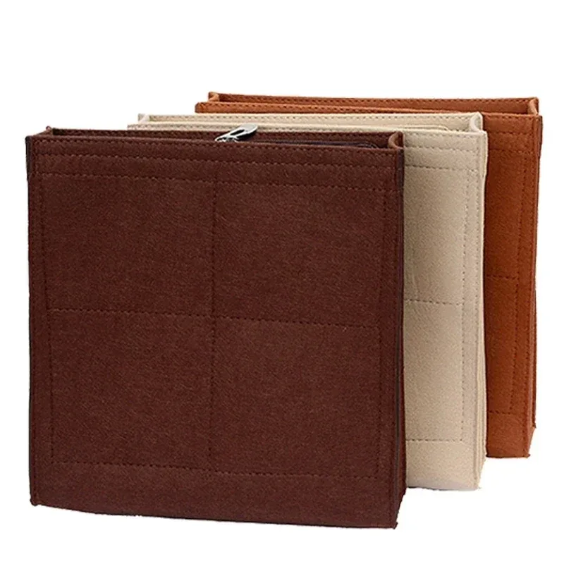 sac de rangement de poche en feutre, organisateur pour celine cabas, fourre-tout, sac à main, rénovation de l'espace intérieur, accessoires de modification du doublure