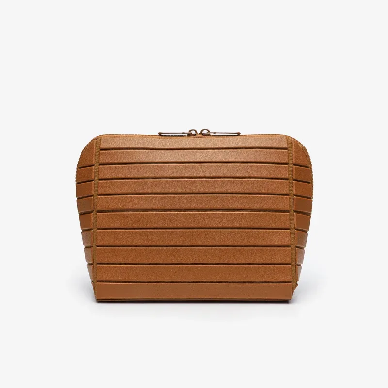 sac de rangement eva, grande capacité, organisateur de cosmétiques, pochette de toilette portable multi-poches pour les voyages, utilisation quotidienne pliable, pour femmes et filles