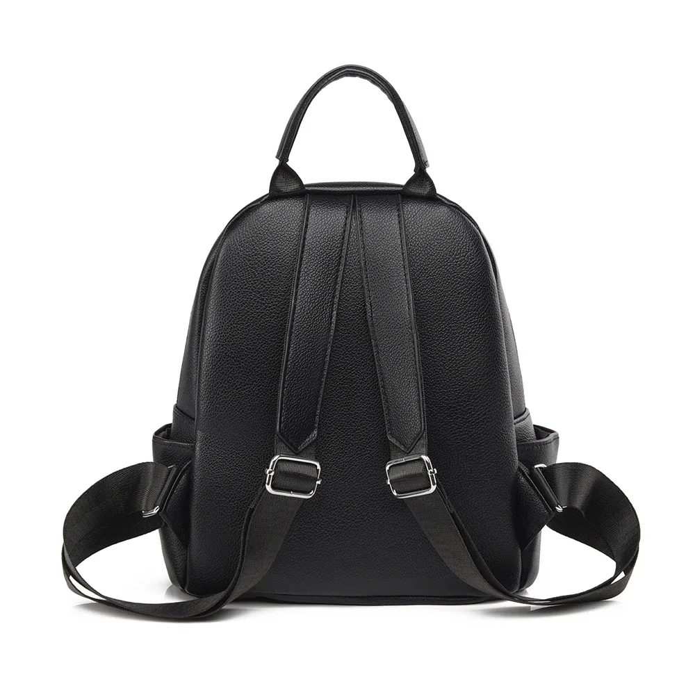 sac à dos à trois voies en pu pour femmes, sac à dos de voyage de banlieue multifonctionnel, polyvalent pour toutes les saisons, disponible en plusieurs couleurs