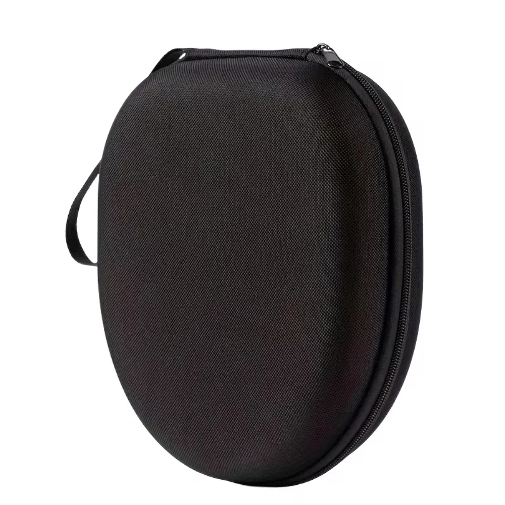 sac de rangement antichoc pour écouteurs avec fermeture éclair, étui de protection pour écouteurs supra-auriculaires et de studio, 1 pièce