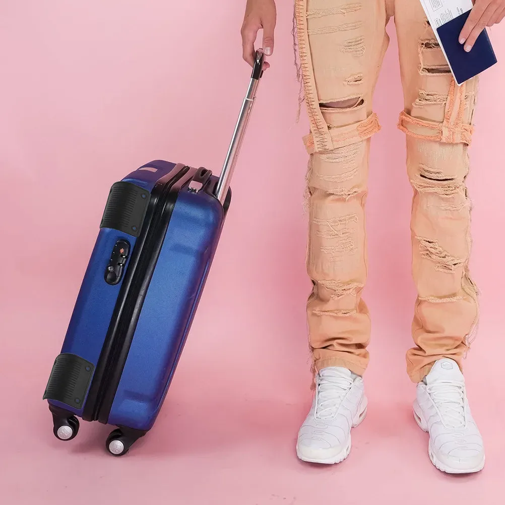 lot de 4 protections d'angle pour valise, en plastique premium, protection des bords de bagages, anti-collision, protection de sac de voyage, résistant aux chocs forts
