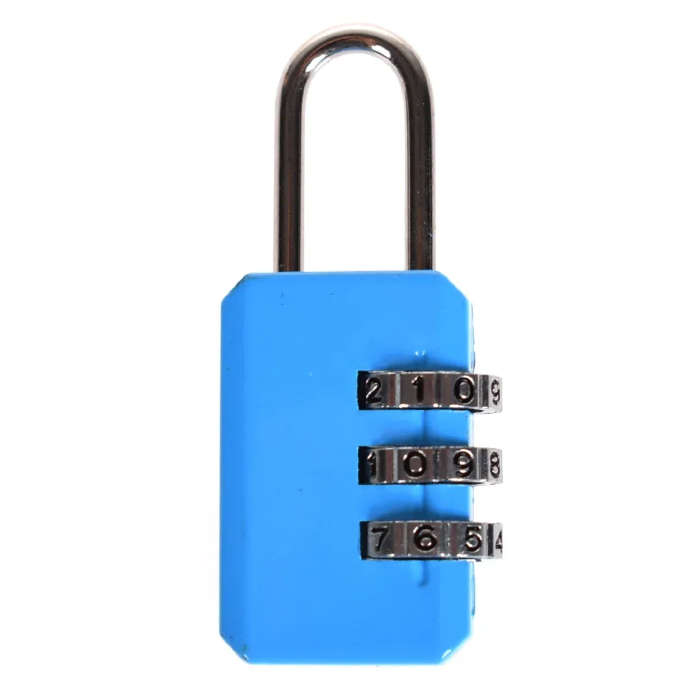 petit cadenas chic de haute qualité, valise pratique, sécurité des bagages, verrouillage par mot de passe, combinaison à 3 chiffres, accessoires de voyage