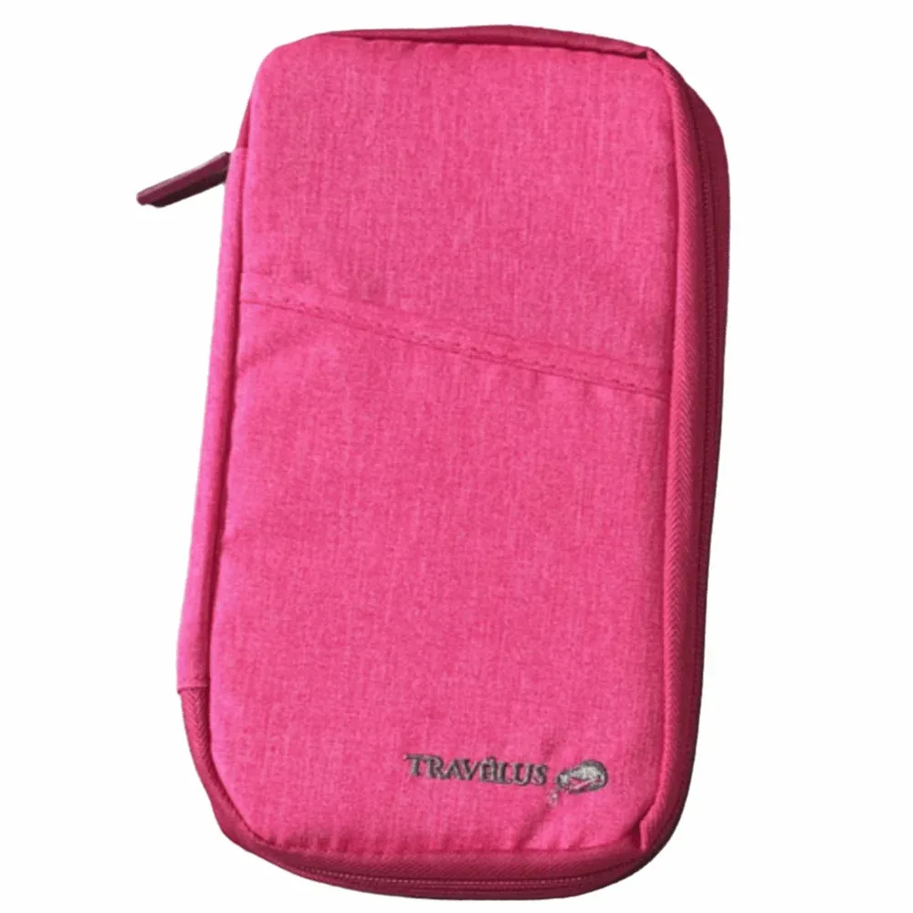 nouvelle pochette de voyage rfid pour passeport, organisateur multifonctionnel pour cartes familiales et billets, accessoire de voyage pour l'enregistrement à l'aéroport
