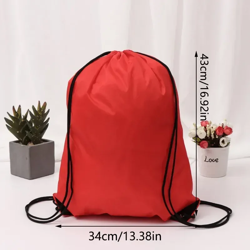 sac à dos de rangement de gymnastique élégant et durable, 1 pièce, avec poche en nylon oxford et fourre-tout, sac de rangement à double épaule
