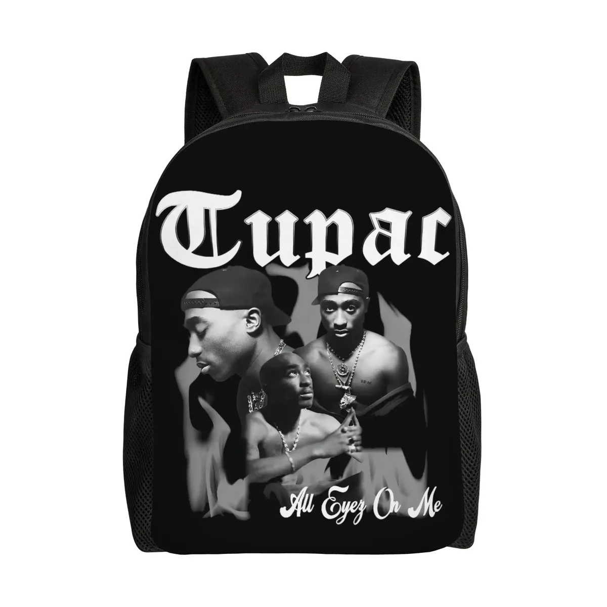 sac à dos populaire du rappeur 2pac pour hommes et femmes, sac à dos cool pour le lycée, la randonnée, les voyages, sac à dos en toile tupac pour l'université, cadeau