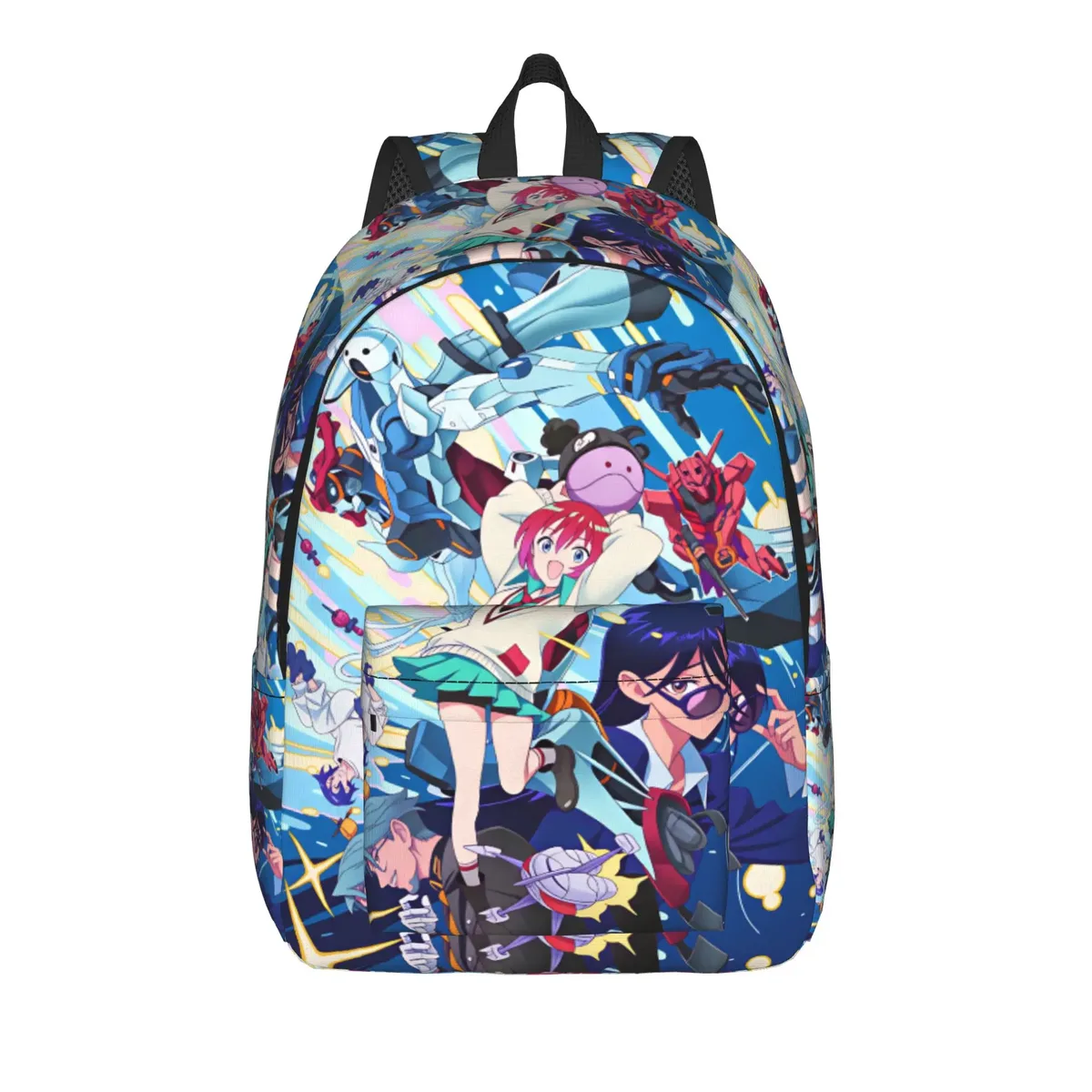 sac à dos gundam, sac à dos streetwear avec robot de dessin animé, sacs d'école unisexes, grands sacs de voyage, sac à dos design