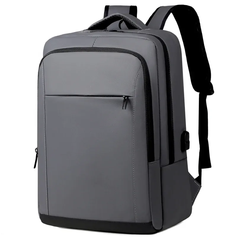 sac à dos décontracté et imperméable pour ordinateur portable 14 pouces avec chargement usb rapide, sac à dos de grande capacité pour hommes et femmes