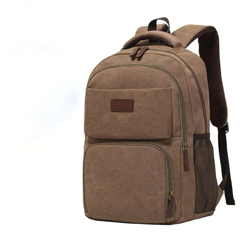 sac à dos pour hommes à la mode sac à dos en toile décontracté haut de gamme pour femmes sac à dos pour ordinateur portable de grande capacité cartable simple et durable