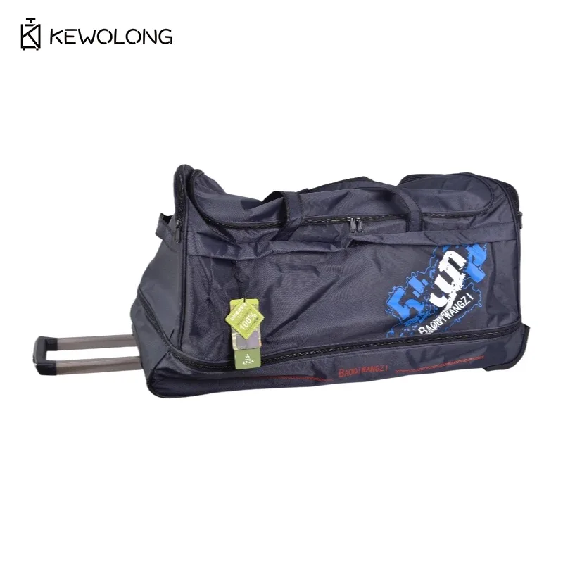 sac polochon à roulettes extra large 32 pouces 36 pouces 40 pouces 45 pouces 48 pouces, mallette de rangement surdimensionnée étanche pour les déplacements en voyage, chariot robuste