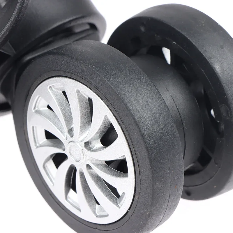roues de valise universelles résistantes à 360 °, outils de roue de chariot, 4 pièces