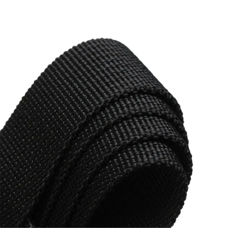 accessoires de sac à bretelles longues noires, ceintures réglables, sac à dos d'épaule de remplacement, bande détachable, utilisation chronologique fréquente, sécurité