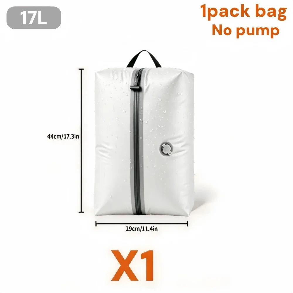 sacs de compression pour accessoires de voyage, sacs de rangement sous vide pour vêtements, sacs réutilisables pour valises, sacs d'emballage pour vêtements, économiseurs d'espace
