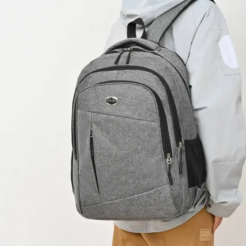sacs à bandoulière multicouches de grande capacité et de bonne qualité, sac à dos d'affaires pour collégiens et lycéens