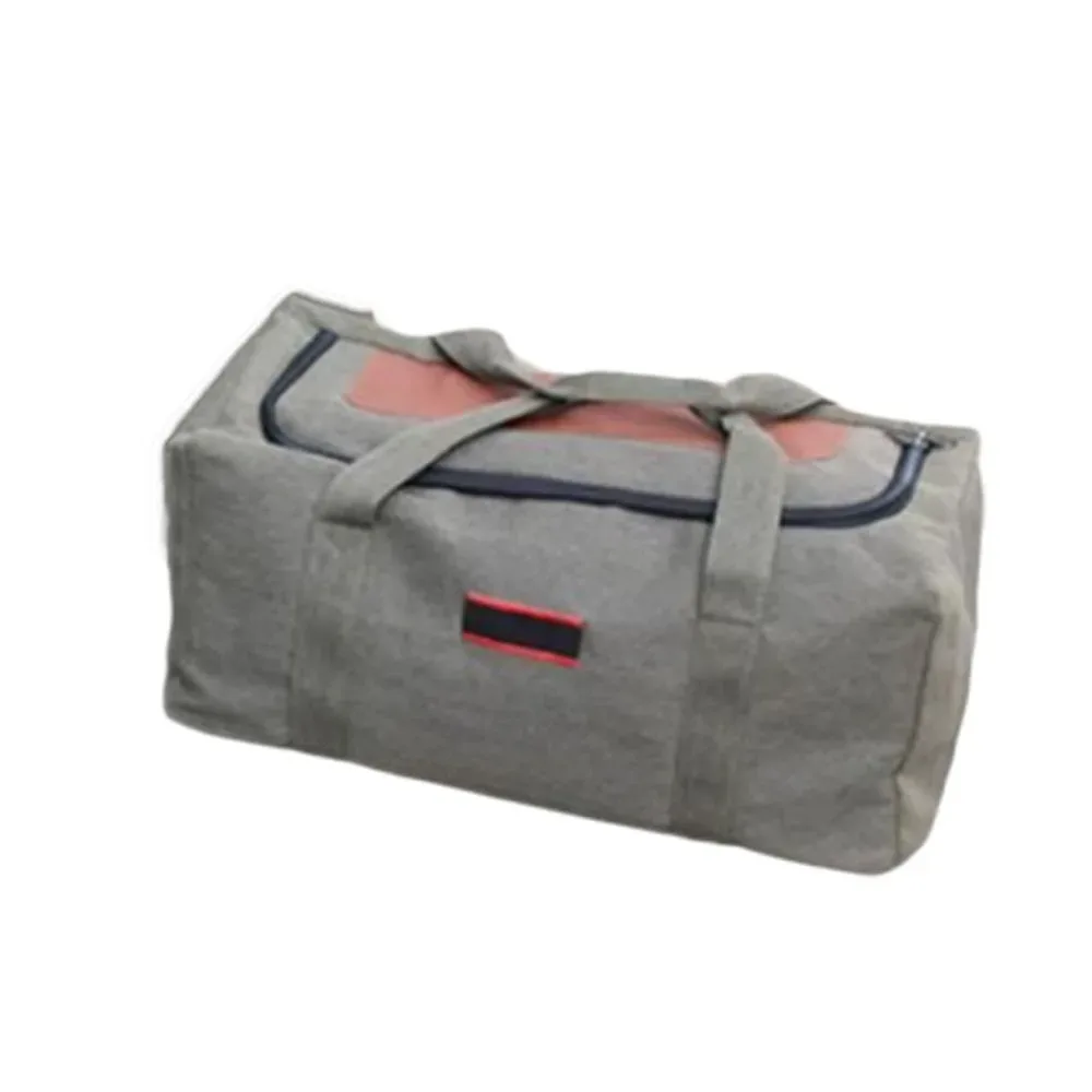 sac de voyage multifonctionnel en toile, grande capacité, pliable, sac de déménagement, sac fourre-tout résistant à l'usure pour hommes