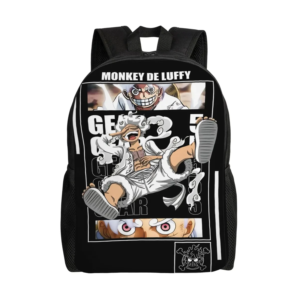 sacs à dos tendance one piece anime luffy daypack ita bag mochila super qualité pour le travail sac à dos rétro lavable