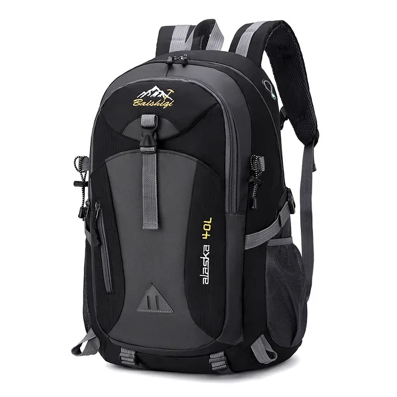 nouveau sac à dos pour homme en nylon imperméable, sac à dos décontracté pour voyages en plein air, sac de randonnée pour femmes, sac de camping, sac de montagne, sacs de sport pour jeunes