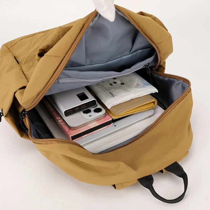 offre spéciale mode petit sac à dos pour hommes tendance léger étudiant sac d'école sport court voyage voyage double sacs à bandoulière