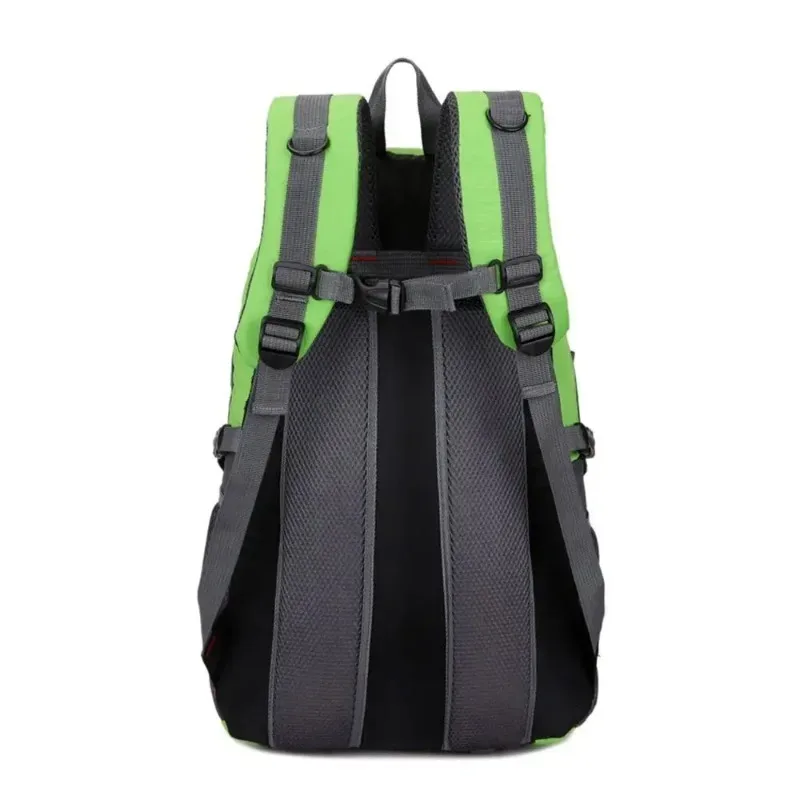 grand sac à dos imperméable 40l, sac de camping, randonnée, marche, voyage en plein air, sac à dos durable en nylon