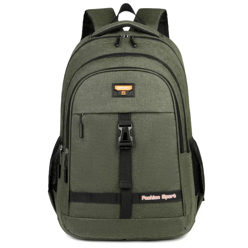 sac à dos décontracté pour étudiants, grande capacité, nouveau modèle pour ordinateur portable d'affaires du collège et du secondaire, sac à dos de couleur unie