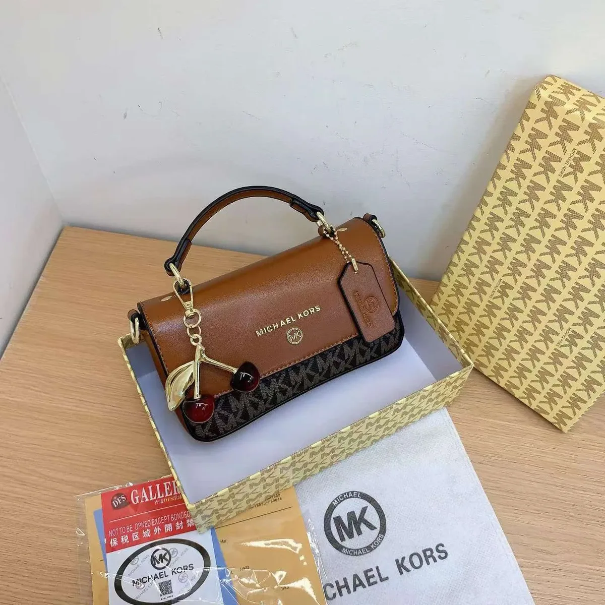 sac à bandoulière de luxe pour femme, modèle classique, de la marque michael kors, tout neuf, sac à main élégant de haute qualité.