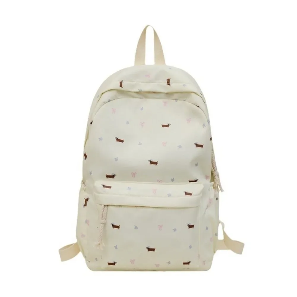 sac à dos mignon en nylon pour chien, grande capacité, style coréen, sac d'école pour étudiants, sac à main, sac de voyage, sac à bandoulière, sacs à dos