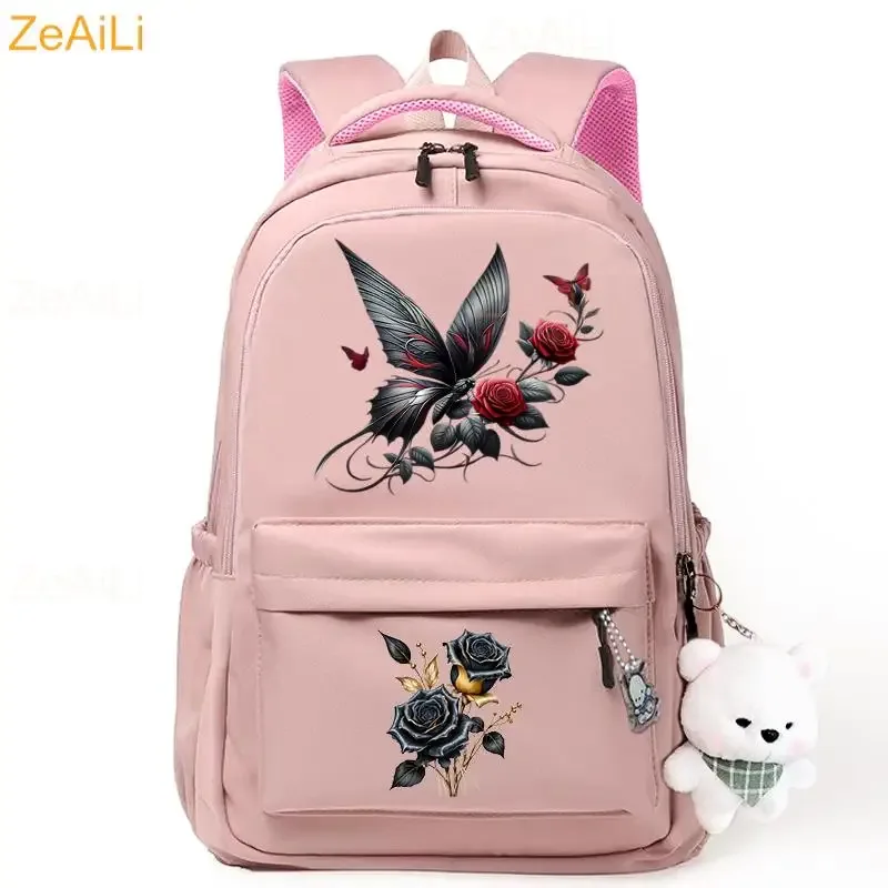 sac à dos pour ordinateur portable à thème chat mignon, grande capacité, pour femmes et hommes, sacs d'école pour garçons et filles, sac de voyage cool