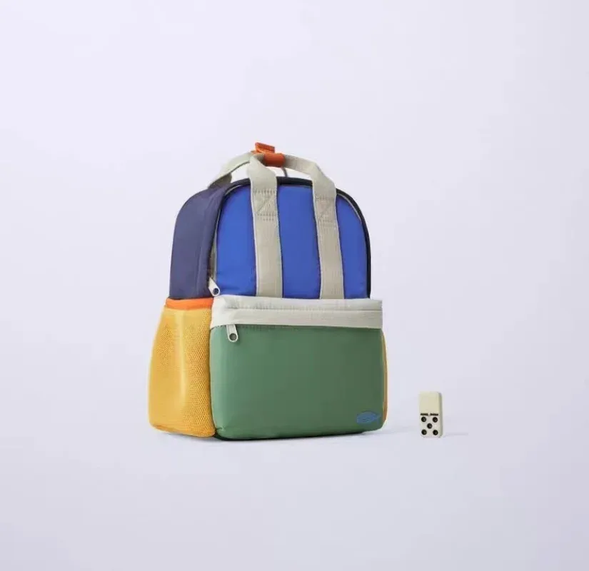 sac à dos pour enfants personnalisé avec nom, nouveau produit, sac à main color block, broderie personnalisée, petit sac de maternelle, cadeau scolaire
