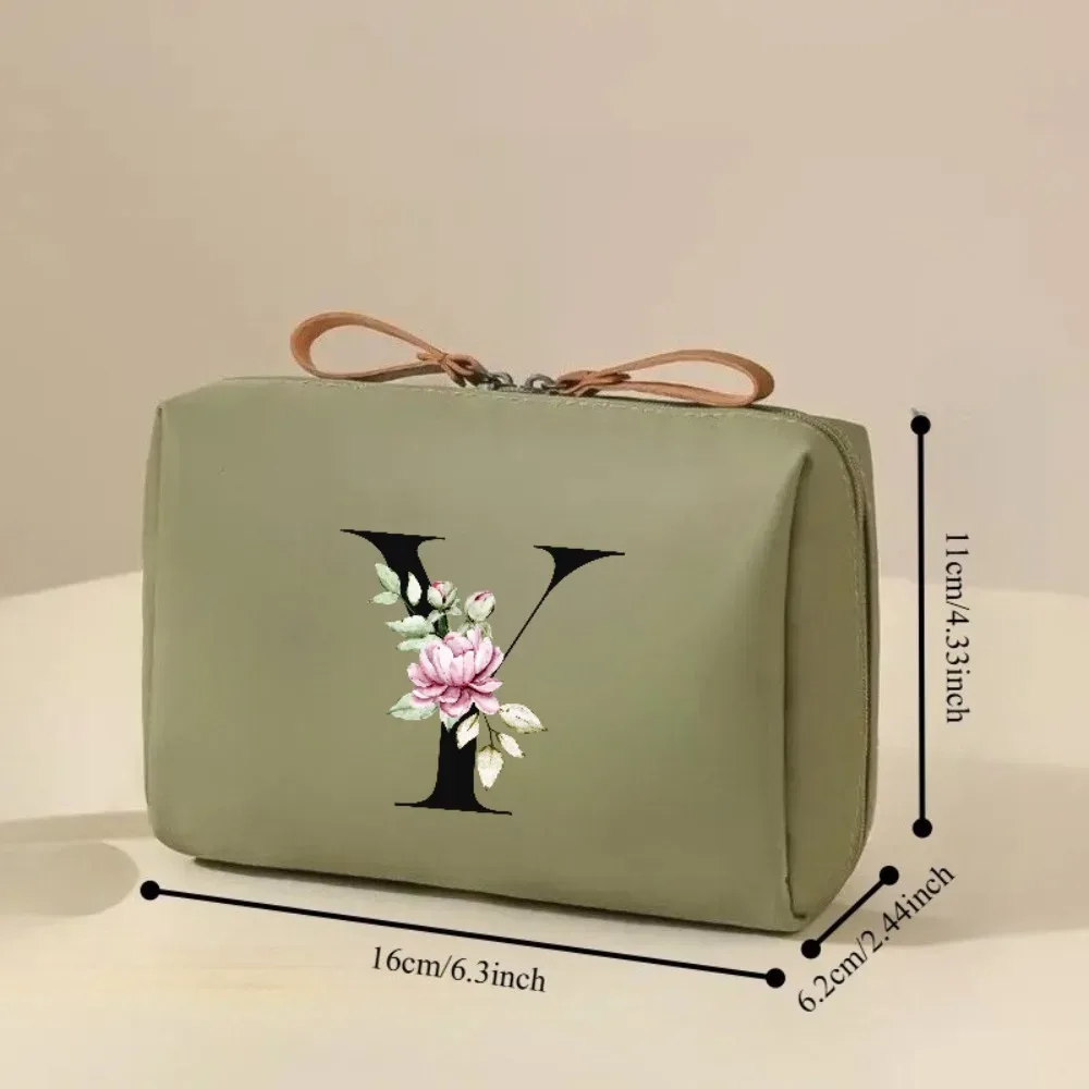 trousse de maquillage multifonctionnelle adaptée pour ranger des cosmétiques, des serviettes hygiéniques, des câbles de charge, des clés et plus encore.
