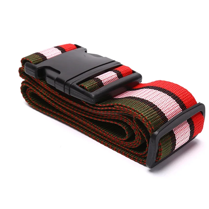sangle de bagage de voyage réglable avec verrouillage par mot de passe, ceinture d'emballage, verrouillage sécurisé des bagages, antivol, ceinture de faisceau de bagages
