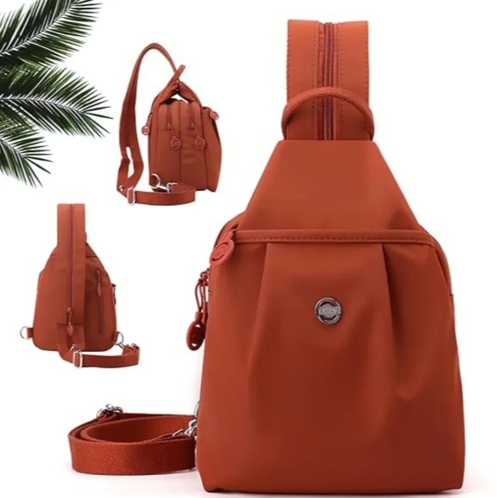 nouveau sac à dos en tissu oxford, grande capacité, sacs de poitrine imperméables, sac de voyage multi-usages multi-couches, randonnée en plein air