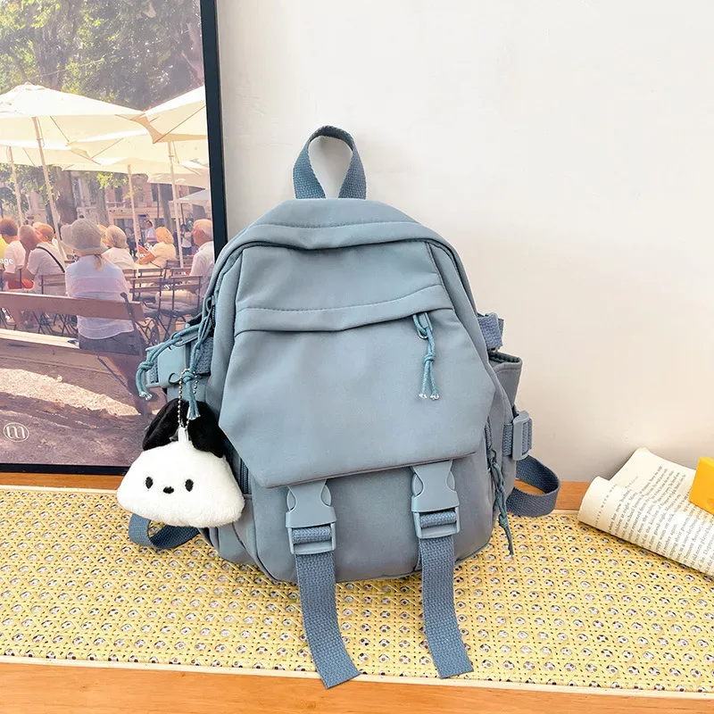 mini sac à dos kawaii pour femmes, petit sac à bandoulière multifonction pour adolescentes, sac à dos de voyage pour dames