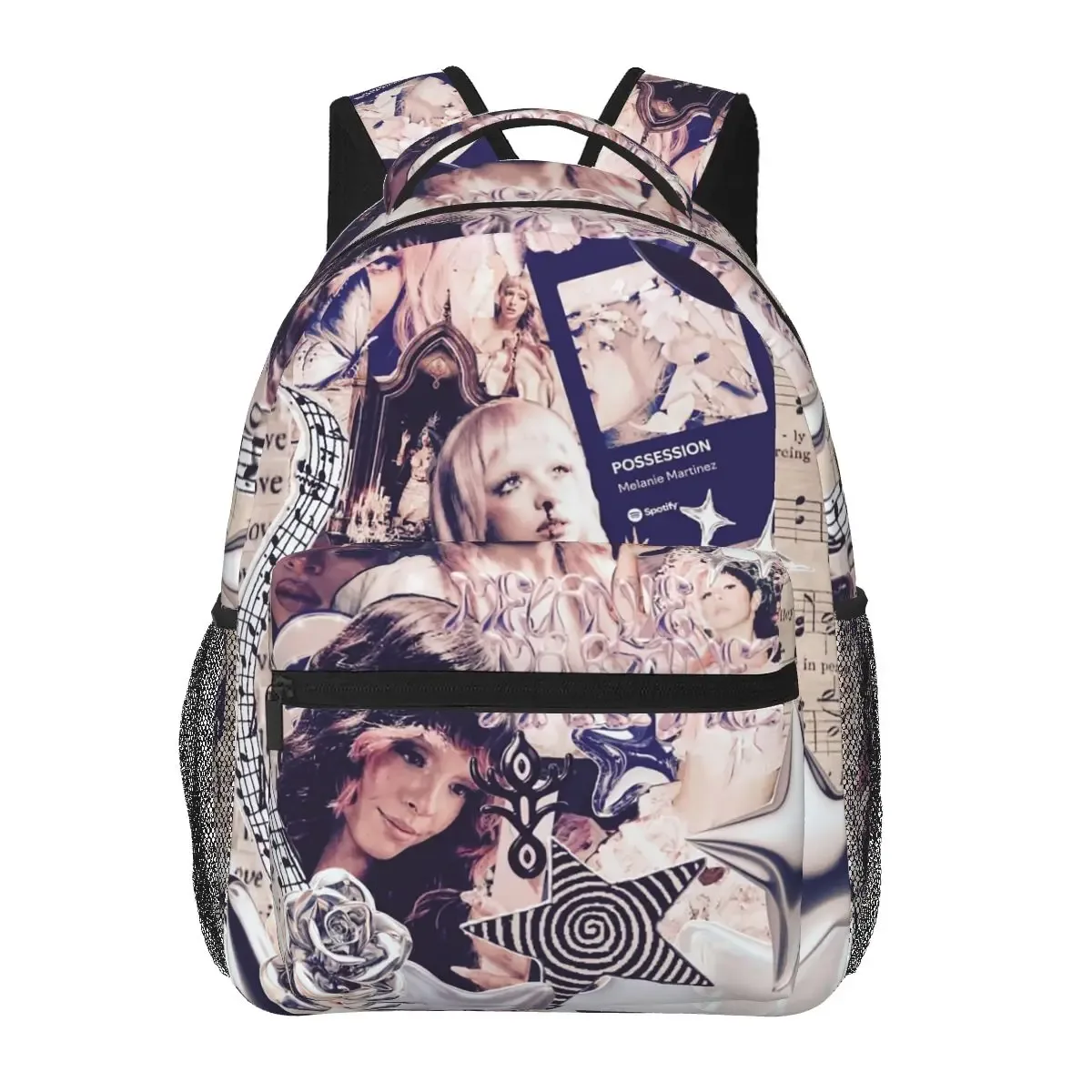 melanie martinez sacs à dos pour garçons et filles, sacs d'école pour étudiants, sac à dos de voyage à motif de dessin animé, sac à bandoulière de grande capacité