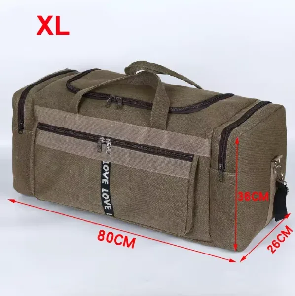 grand sac polochon de voyage en toile imperméable pour hommes, sacs de rangement de bagages à bandoulière, entraînement en plein air, fitness, sport, xa927d