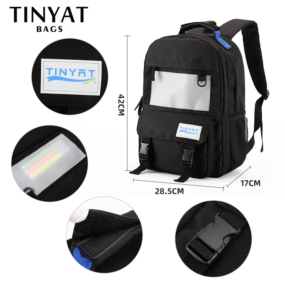 tinyat kawaii ordinateur portable sac à dos pour femme pour adolescentes filles 20l harajuku sac d'école pour hommes avec poches cachées pour les femmes à l'école
