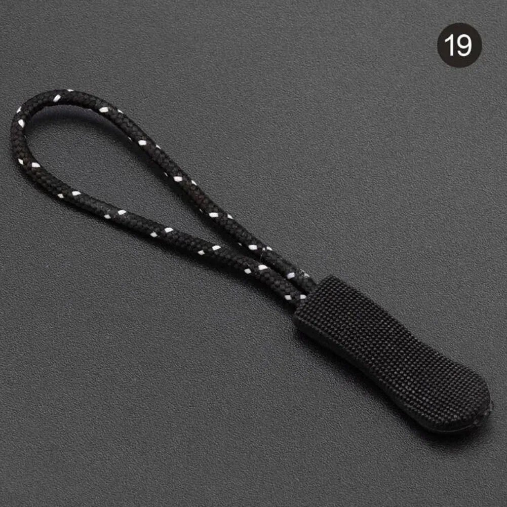 tirette de fermeture éclair, cordon de fermeture éclair, fermeture éclair, fermeture éclair, tête de remplacement, fixation de boucle, valise, vêtements, 1 pièce/lot
