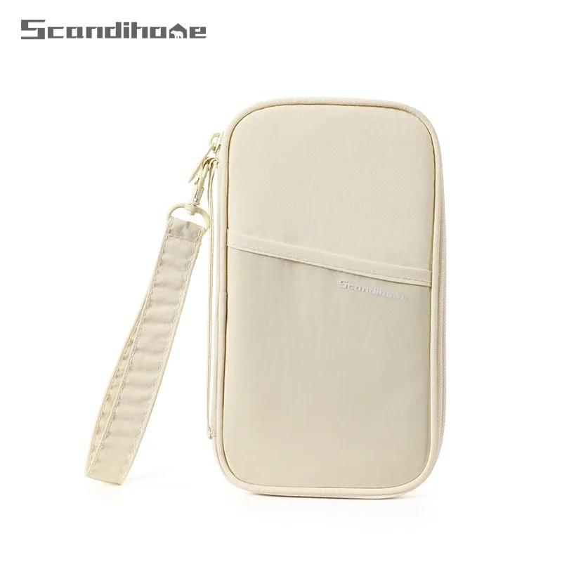 porte-passeport bloquant rfid, portefeuille de voyage, durable, antivol, fentes pour cartes, étui de protection, organisateur de voyage pour femmes et hommes