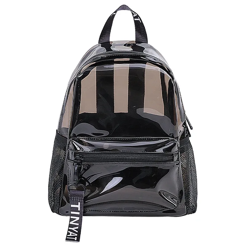 tinyat résistant transparent clair femmes sac à dos sport voyage école cahier sacs à dos grande capacité étudiant sac filles