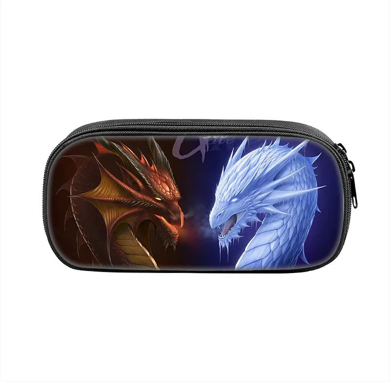 ensemble de sacs de téléphone wings of fire, sac à bandoulière avec sac initié, étui à crayons, boîte à crayons pour étudiants, meilleur cadeau, 2 pièces