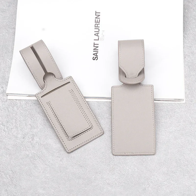 étiquette de bagage en cuir pu avec lettres personnalisées, étiquettes de valise pour hommes, étiquette de chambre d'hôtel, voyage, livraison directe