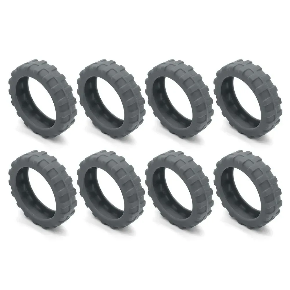 lot de 8 protections de roulettes de valise en silicone silencieuses pour bagages de voyage