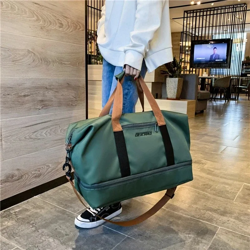 markroyal sacs de voyage tendance pour femmes, sac de sport grande capacité pour hommes, sac messager imperméable pour femmes, sac sec et sac humide, dropshipping