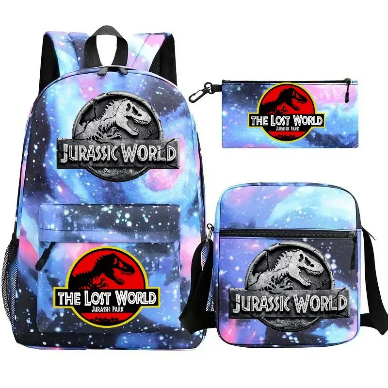 sacs à dos jurassic world park, sac à dos pour étudiants du premier cycle du secondaire, sac à dos de grande capacité pour adolescents, sac à dos de voyage décontracté pour ordinateur portable, mochilas