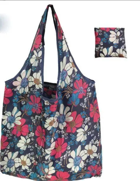 grands sacs de rangement pliables pour l'épicerie, fourre-tout en poudres recyclables, écologiques, rapduty, lavables